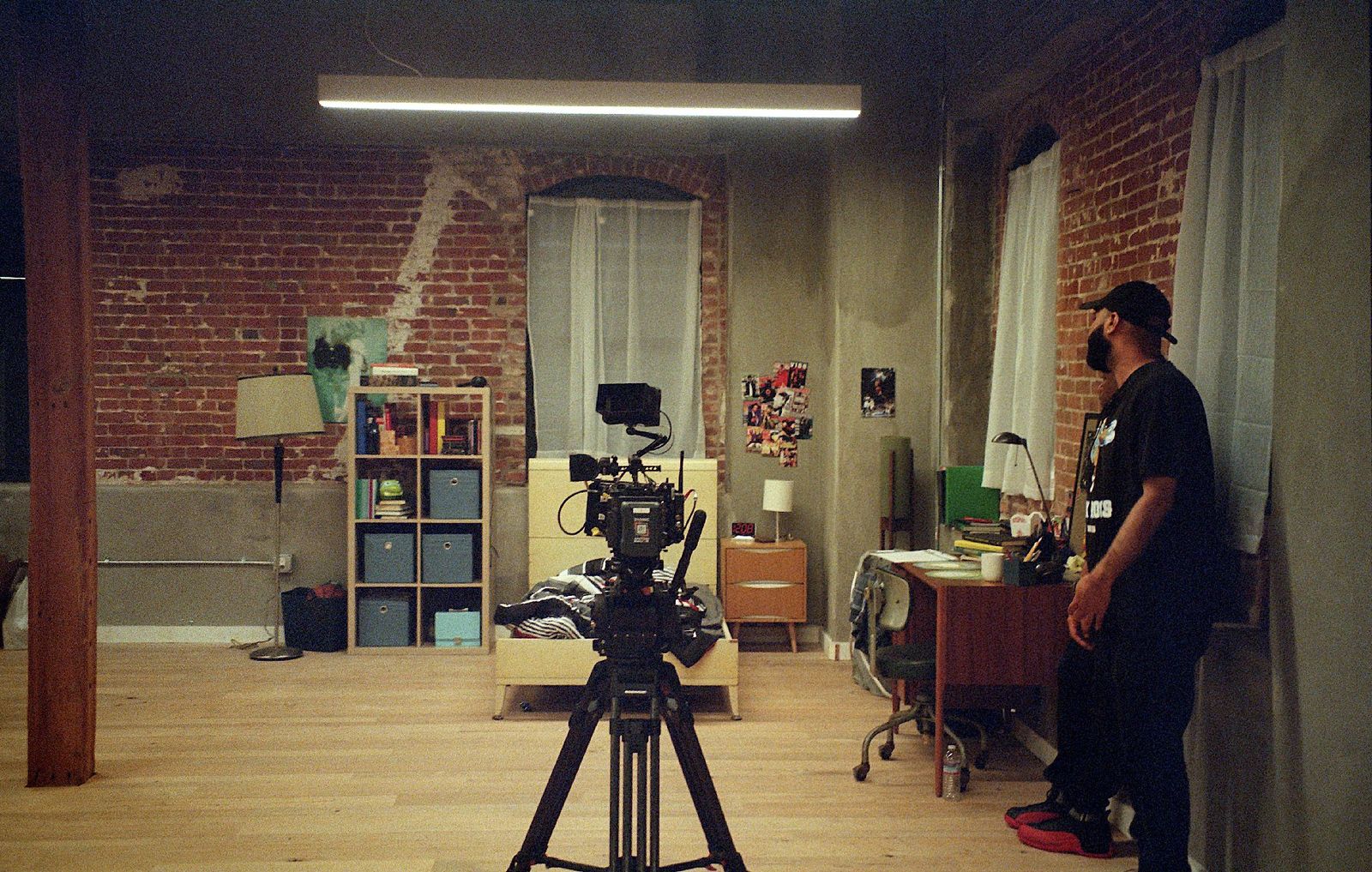 On set